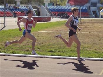 Две медали с командного чемпионата России по легкой атлетике 